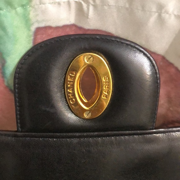 Chanel jumbo Vertical flap bag rich Lamb leather - Picture 4 of 11